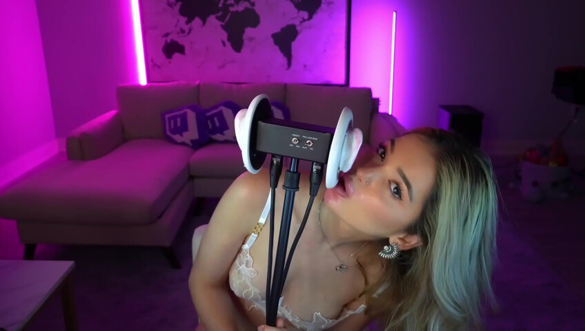 Mimi_fun ASMR - Breathy Kisses