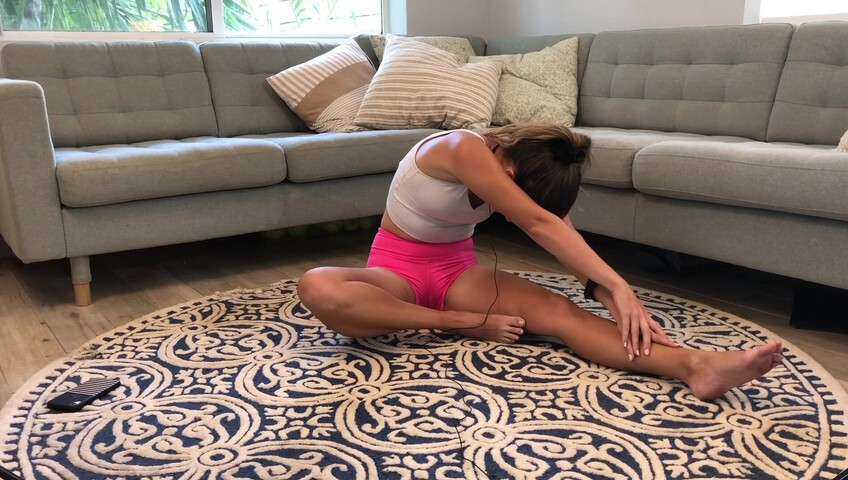 Miss Bell ASMR - 18 April 2021 - Shorts Try On and Workout - Night School