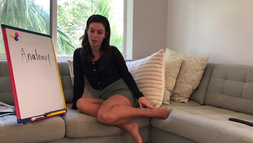 Miss Bell ASMR - 19 July 2021 - Night School Anatomy Lesson