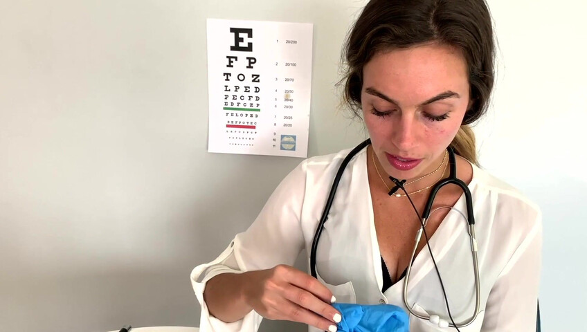 Miss Bell ASMR - Doctor Check Up - It Gets Hot During Your Doctor Exam