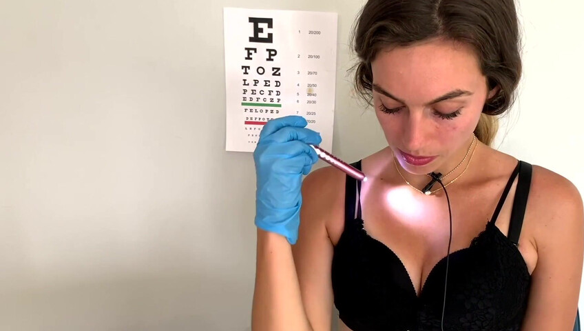 Miss Bell ASMR - Doctor Check Up - It Gets Hot During Your Doctor Exam