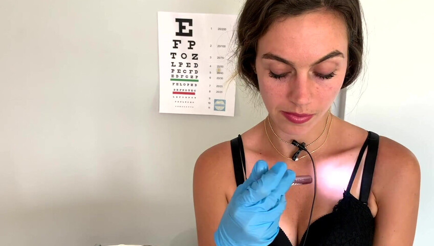 Miss Bell ASMR - Doctor Check Up - It Gets Hot During Your Doctor Exam