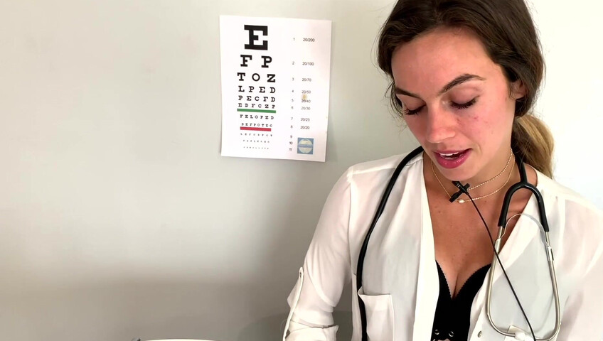 Miss Bell ASMR - Doctor Check Up - It Gets Hot During Your Doctor Exam