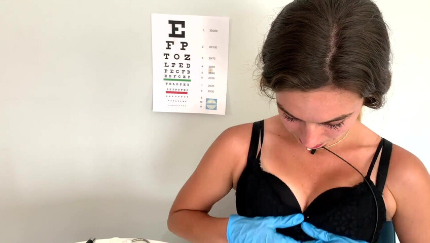 Miss Bell ASMR - Doctor Check Up - It Gets Hot During Your Doctor Exam