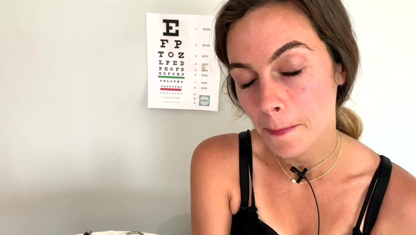 Miss Bell ASMR - Doctor Check Up - It Gets Hot During Your Doctor Exam