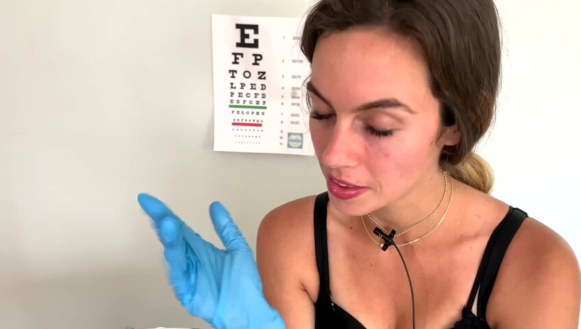 Miss Bell ASMR - Doctor Check Up - It Gets Hot During Your Doctor Exam