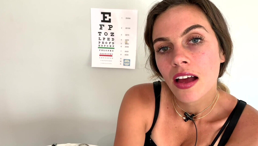 Miss Bell ASMR - Doctor Check Up - It Gets Hot During Your Doctor Exam