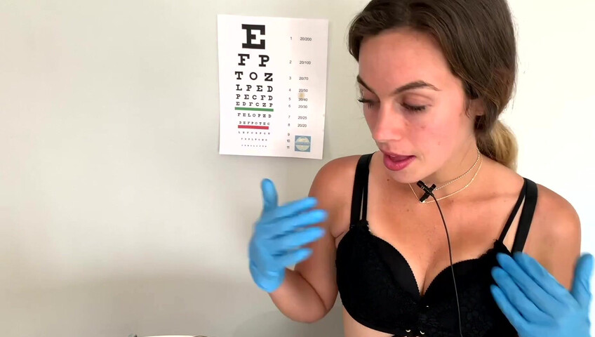 Miss Bell ASMR - Doctor Check Up - It Gets Hot During Your Doctor Exam