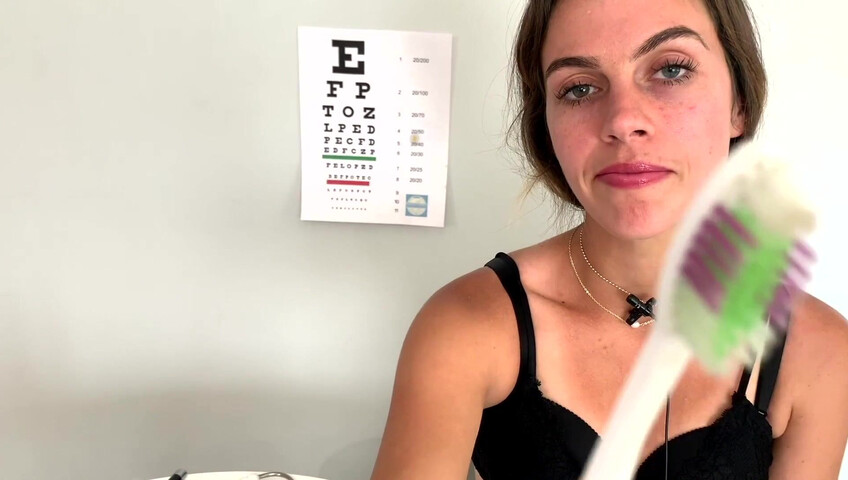 Miss Bell ASMR - Doctor Check Up - It Gets Hot During Your Doctor Exam