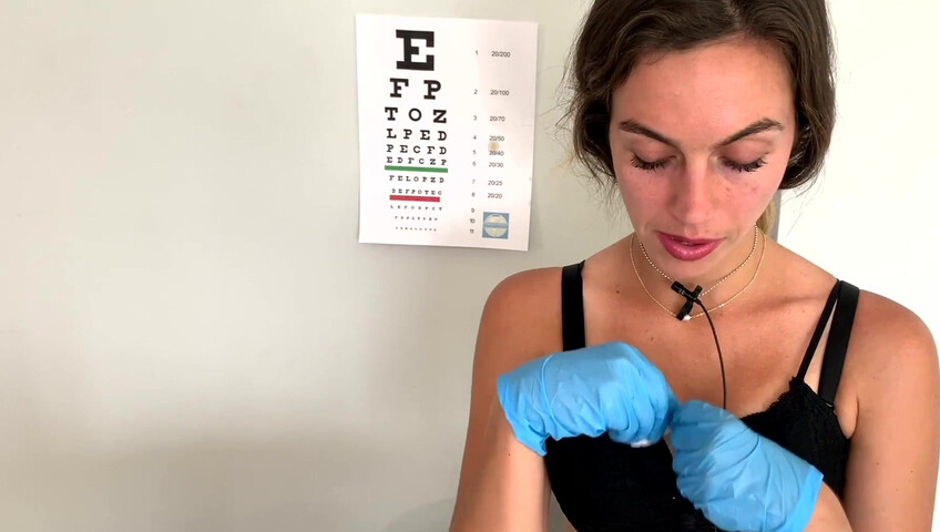 Miss Bell ASMR - Doctor Check Up - It Gets Hot During Your Doctor Exam