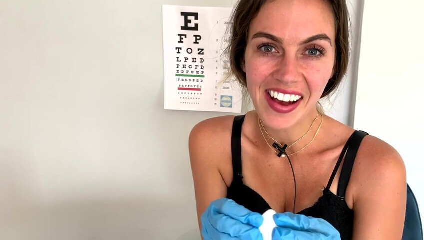 Miss Bell ASMR - Doctor Check Up - It Gets Hot During Your Doctor Exam