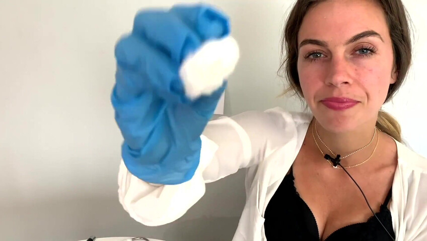 Miss Bell ASMR - Doctor Check Up - It Gets Hot During Your Doctor Exam