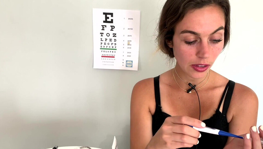 Miss Bell ASMR - Doctor Check Up - It Gets Hot During Your Doctor Exam