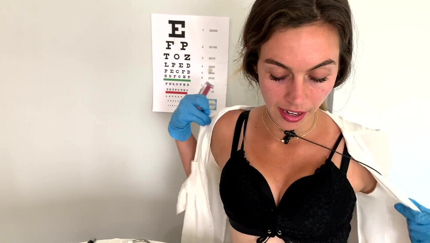 Miss Bell ASMR - Doctor Check Up - It Gets Hot During Your Doctor Exam