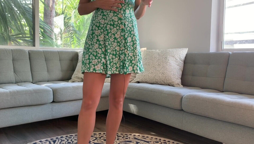 Miss Bell ASMR - Sun Dress Try On - 15 February 2021