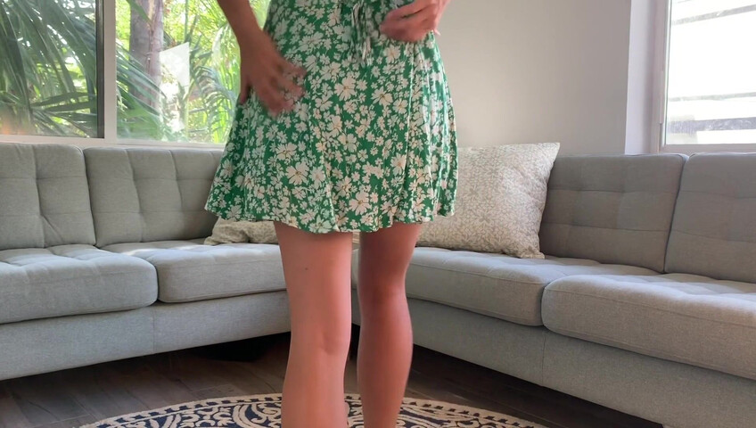 Miss Bell ASMR - Sun Dress Try On - 15 February 2021