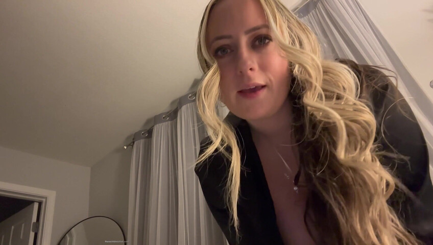 Miss Cassi - Encouraging Masturbation and Ejaculation on my Breasts 4K