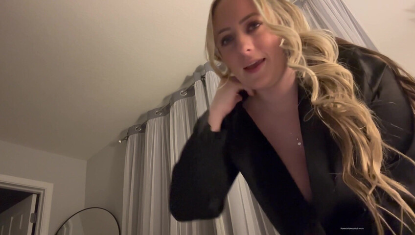 Miss Cassi - Encouraging Masturbation and Ejaculation on my Breasts 4K