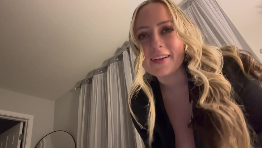 Miss Cassi - Encouraging Masturbation and Ejaculation on my Breasts 4K