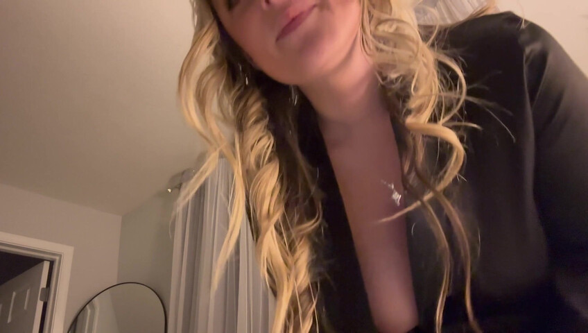 Miss Cassi - Encouraging Masturbation and Ejaculation on my Breasts 4K