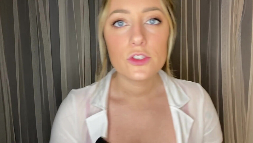 Miss Cassi ASMR - School Nurse Gives a Titjob