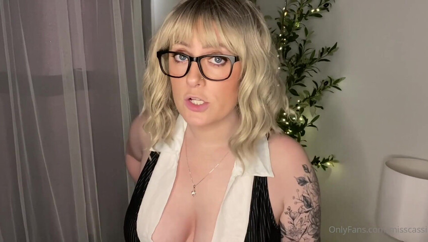 Miss Cassi ASMR - Sloppy Teacher Sneaks & Sucks You off
