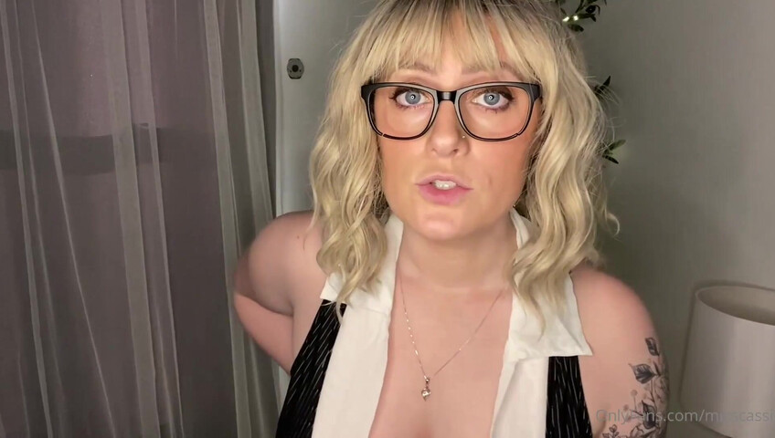 Miss Cassi ASMR - Sloppy Teacher Sneaks & Sucks You off