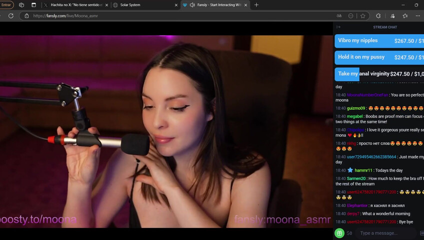 Moona ASMR Tits - Shy After Showing Boobs