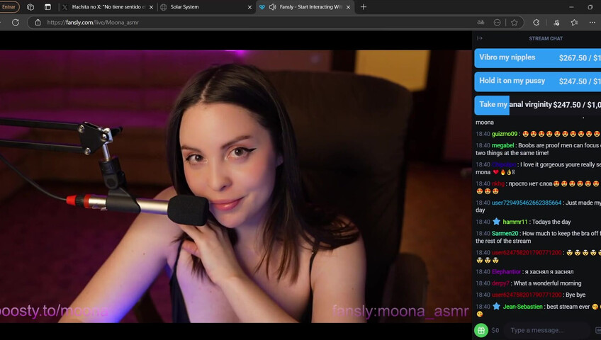 Moona ASMR Tits - Shy After Showing Boobs