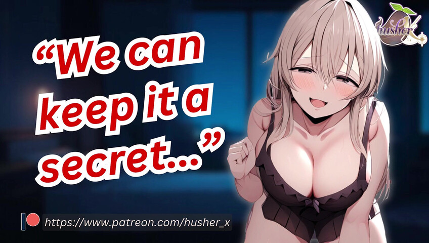 husherVA - Sister Sneaks Into Your Bed And Wants You [Touching] [Teasing] [French Kissing]