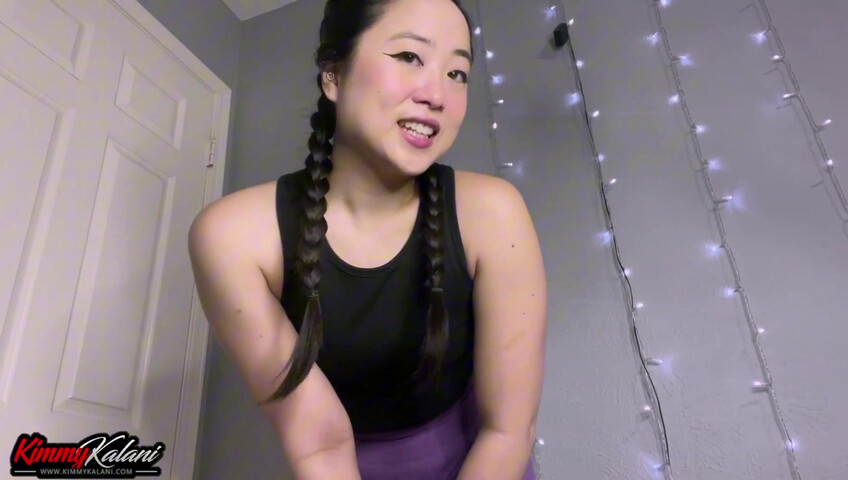 Kimmy Kalani - Cute Workout Buddy & Groin Injury Massage - ASMR POV BJ