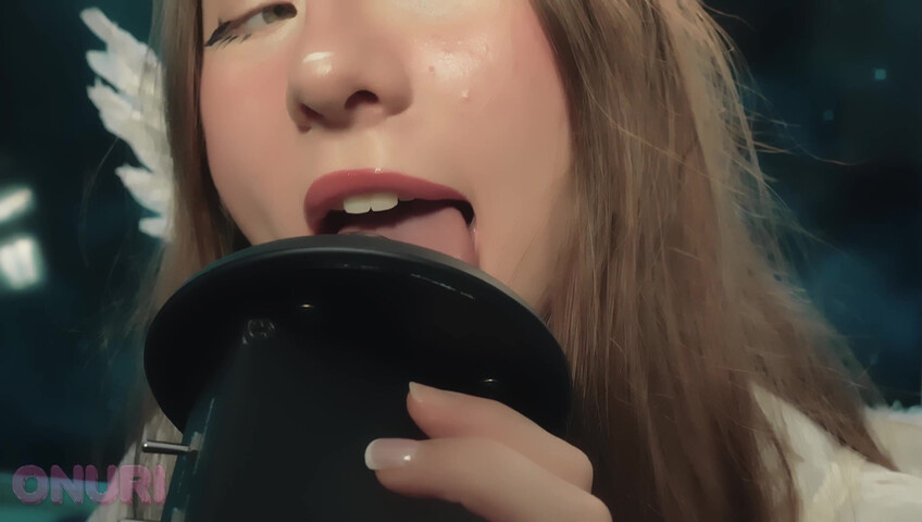 Onuri ASMR - Satisfying Angel Licks & Wet Mouth Sounds ASMR