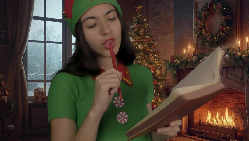 Baby Bella ASMR - Naughty or Nice? She Decides.