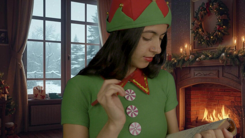 Baby Bella ASMR - Naughty or Nice? She Decides.