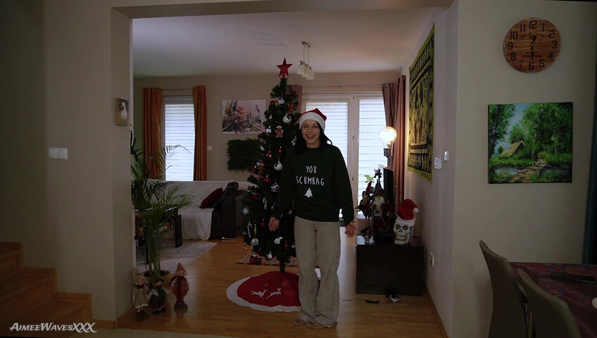 AimeeWavesXXX - Mommys Shocking Christmas