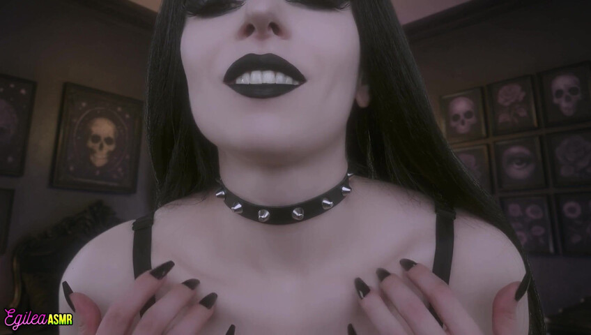 Egilea ASMR - Goth Girl Kisses You