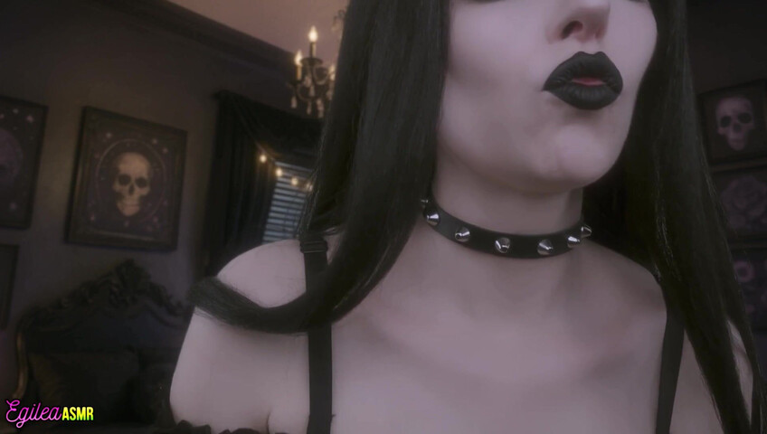 Egilea ASMR - Goth Girl Kisses You