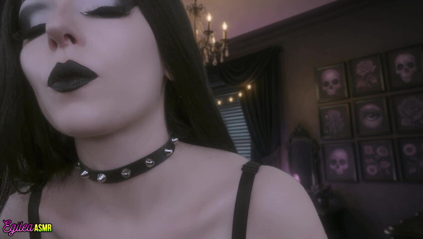 Egilea ASMR - Goth Girl Kisses You