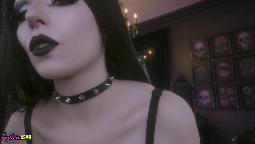 Egilea ASMR - Goth Girl Kisses You