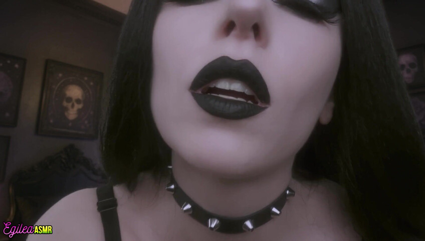 Egilea ASMR - Goth Girl Kisses You