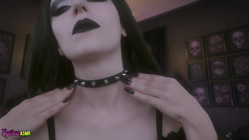 Egilea ASMR - Goth Girl Kisses You