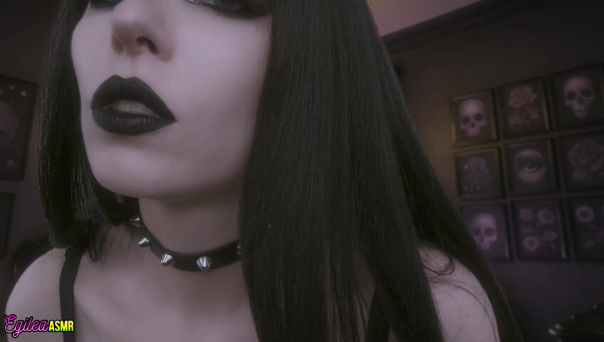 Egilea ASMR - Goth Girl Kisses You
