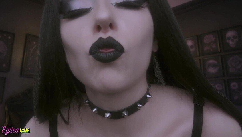 Egilea ASMR - Goth Girl Kisses You
