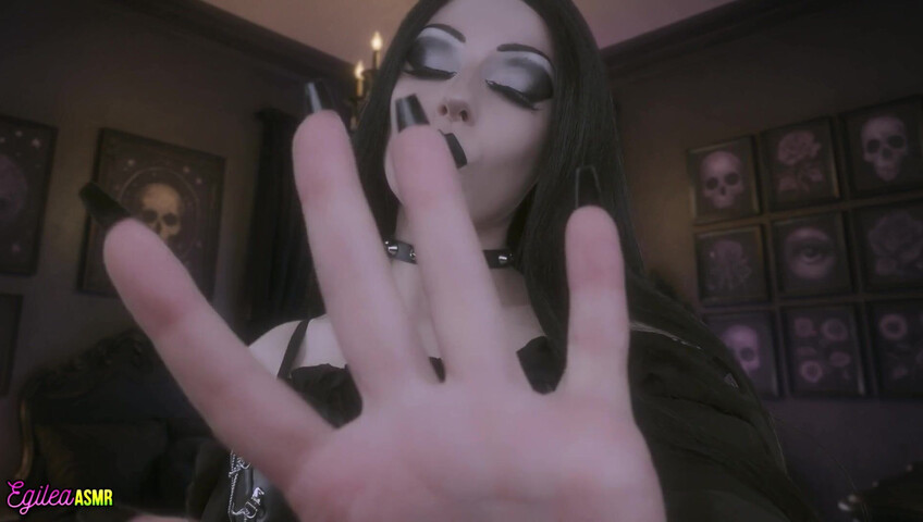 Egilea ASMR - Goth Girl Kisses You