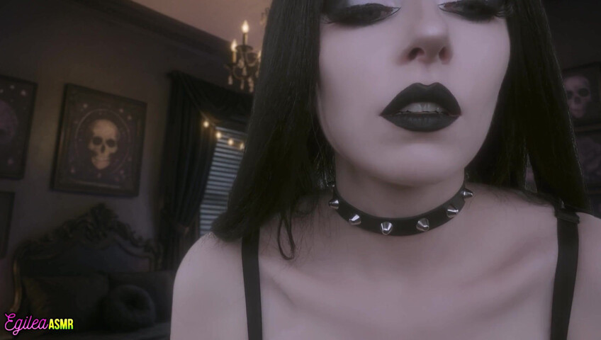 Egilea ASMR - Goth Girl Kisses You