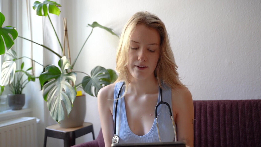 Emily ASMR - Flirty Nurse Roleplay - Full Body Examination From a Flirty Nurse ASMR