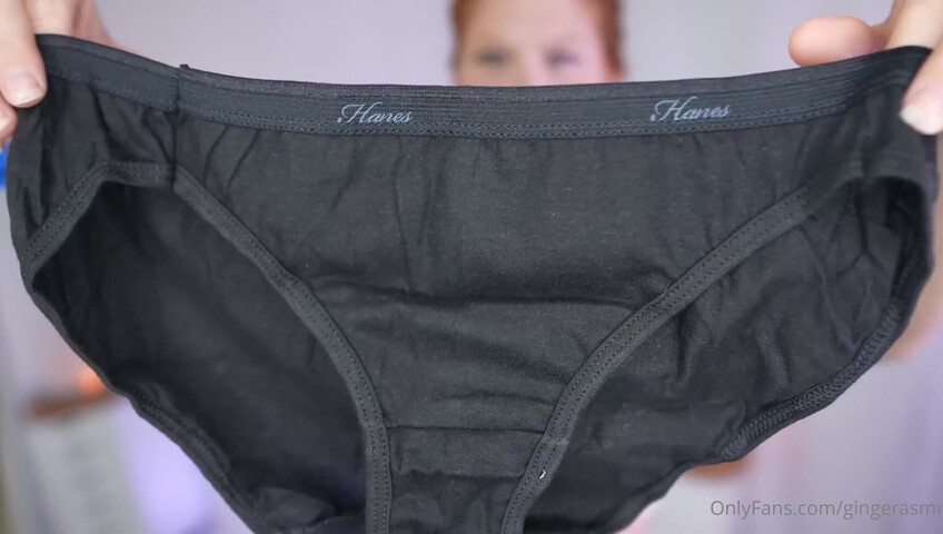 Ginger ASMR - 30 June 2025 - Naughty Hanes Panties Try On Haul