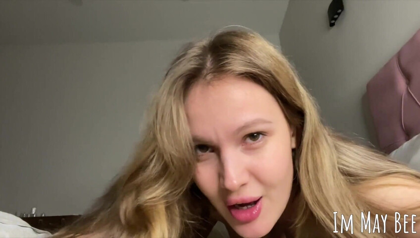 ImMayBee - POV Virtual Sex with Your Girlfriend - Girlfriend Roleplay