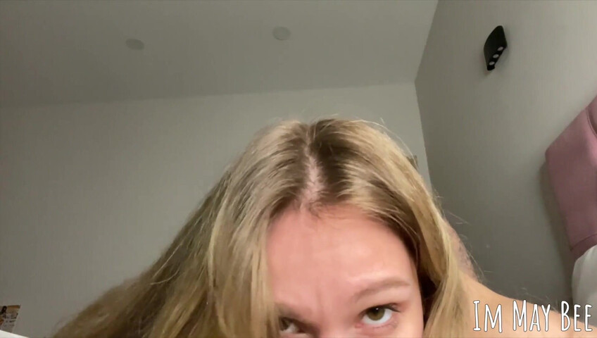 ImMayBee - POV Virtual Sex with Your Girlfriend - Girlfriend Roleplay