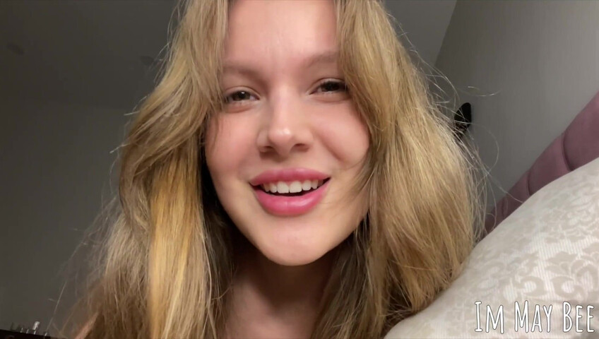 ImMayBee - POV Virtual Sex with Your Girlfriend - Girlfriend Roleplay